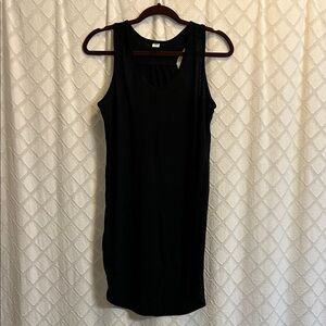 Old Navy Jersey Black Dress, Size Small, EUC